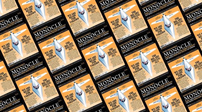 Front Covers: Monocle Magazine – October 2021