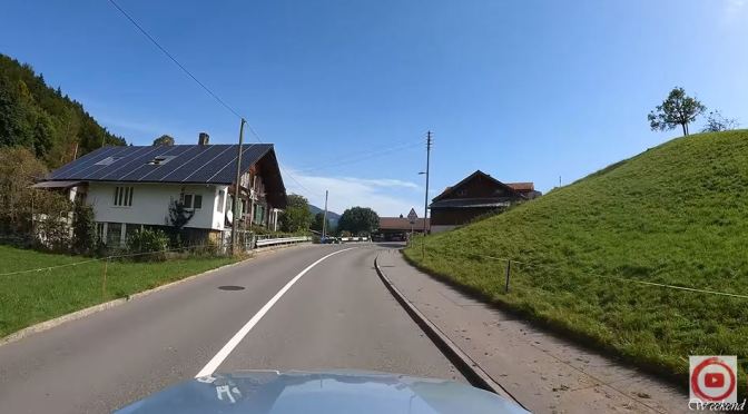 Scenic Drives: Canton Of Bern In Switzerland (4K)