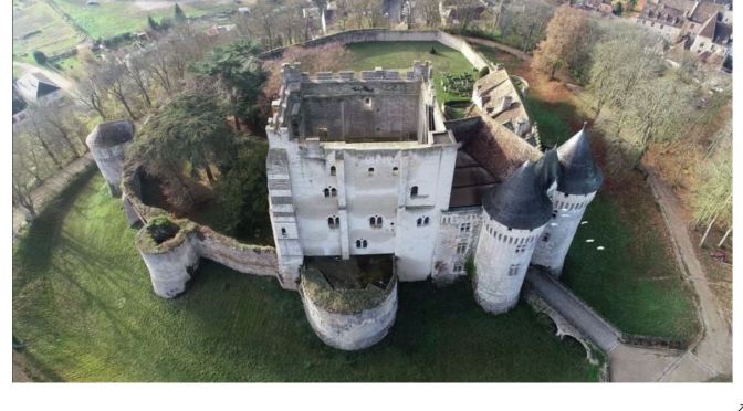 French Views: ‘Castle Of The Counts Of Perche’
