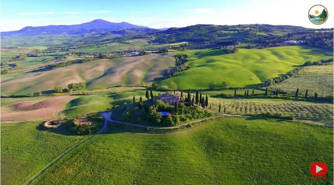 Views: Landscapes Of Tuscany In Italy (4K)