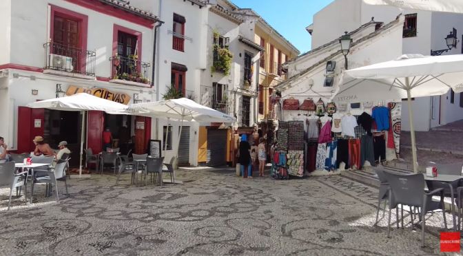 Walking Tours: Granada In Southern Spain (4K)