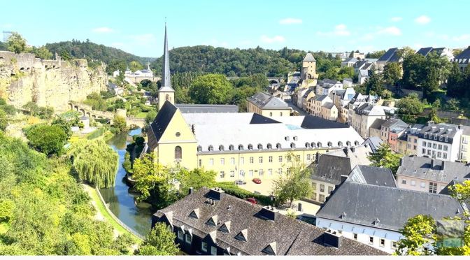 Walks: Ville Haute In Luxembourg City (4K)