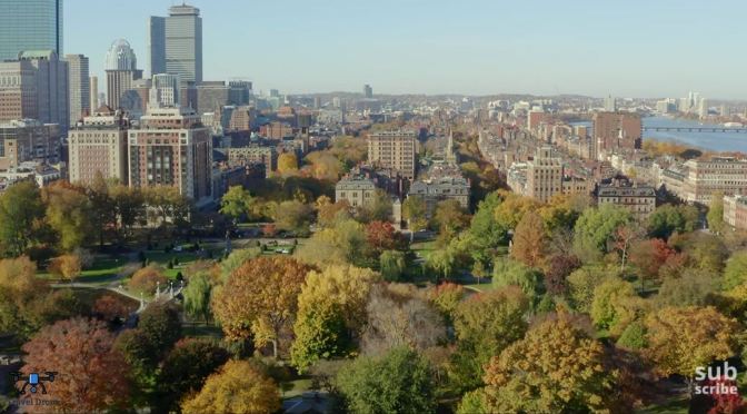 Aerial City Views: Boston – Capital Of Massachusetts