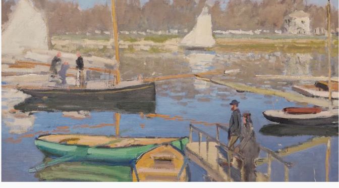Art Views: Claude Monet’s “The Basin At Argenteuil”