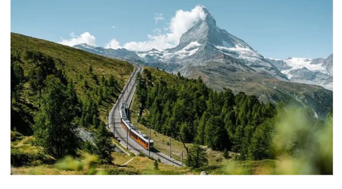 Swiss Trains: Gornergrat Bahn In Zermatt (8K Video)