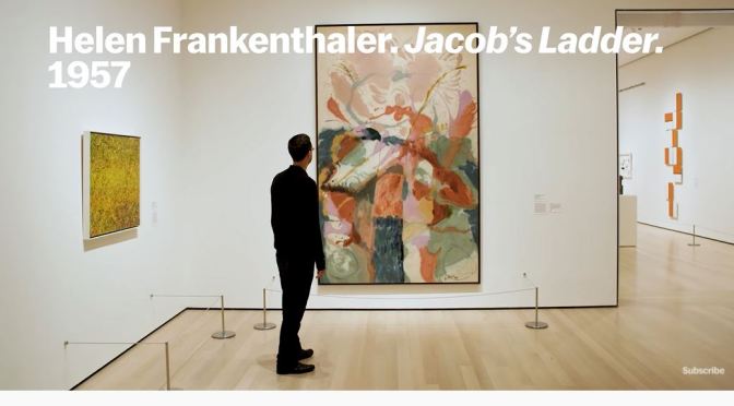 Art: ‘Jacob’s Ladder’ By Abstract Expressionist Helen Frankenthaler