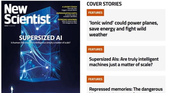 Front Cover Preview: New Scientist Magazine – OCT 9