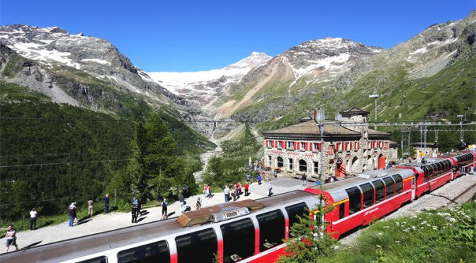 Train Rides: Bernina Express – Tirano To St. Moritz, Switzerland