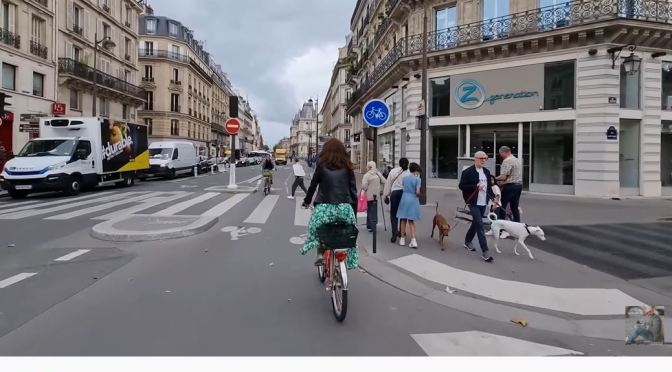 Tours: Riding Safely In New Bike Lanes In Paris