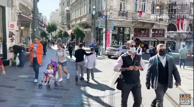 Walks: Istiklal To Gran Bazaar In Istanbul, Turkey