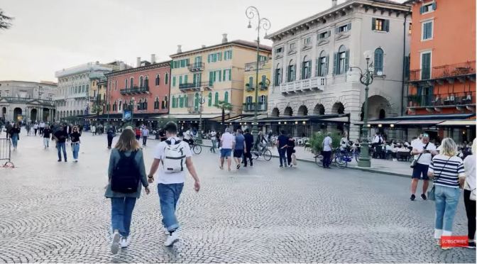 Walking Tours: Verona – Northeastern Italy (4K)