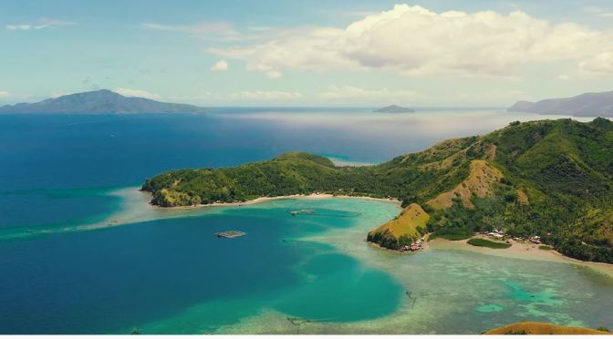 Aerial Views: Mindanao Island, The Philippines (4K)