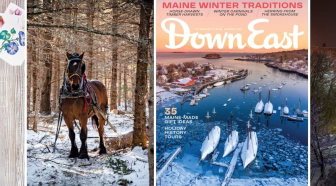 Cover Preview: Down East Magazine – December 2021