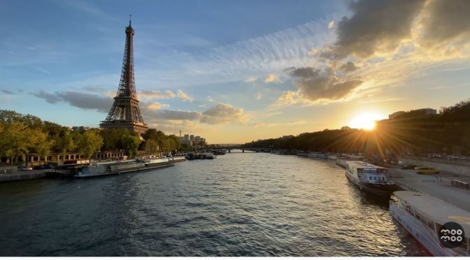 Paris Walks: Eiffel Tower Views Along The Seine (4K)