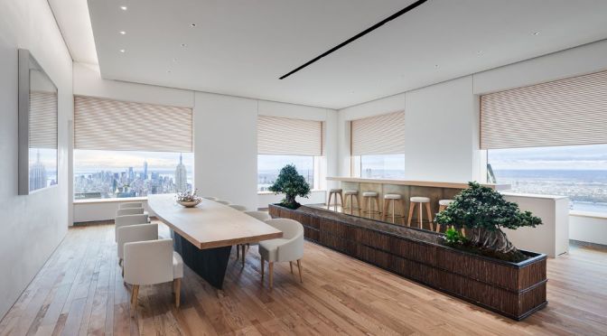 Penthouse Design Tour: 79th Floor In New York City By Hiroshi Sugimoto