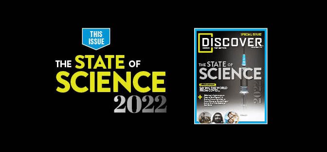 Cover Preview: Discover Magazine – May/June 2022