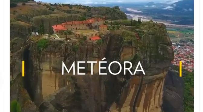 Aerial Views: Meteora Monasteries In Greece
