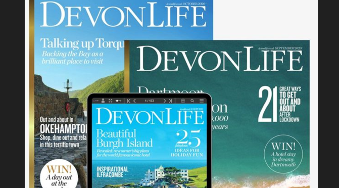 Cover Preview: Devon Life Magazine – January 2022