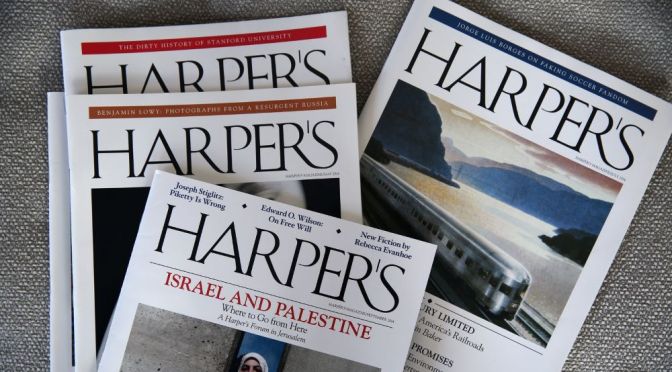 Cover Preview: Harper’s Magazine – September 2022