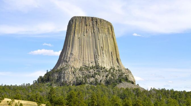 Views: Devils Tower In Northeast Wyoming (4K)