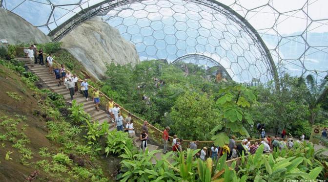 Views: The Eden Project – World’s Largest Indoor Rainforest, Cornwall, UK