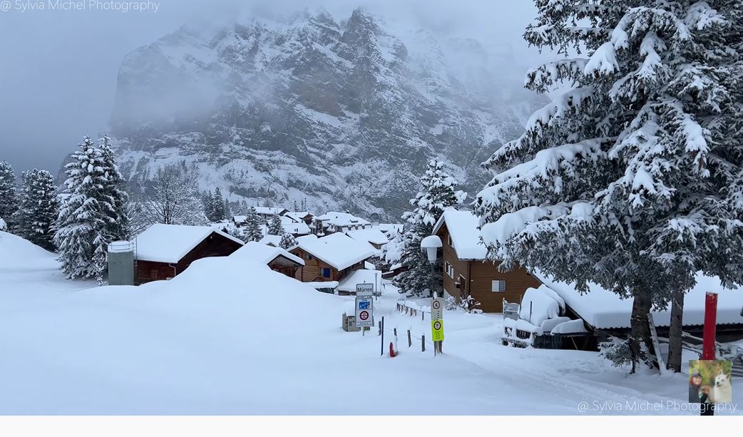Winter Hikes: Village Of Mürren, Switzerland (4K) | Boomers Daily