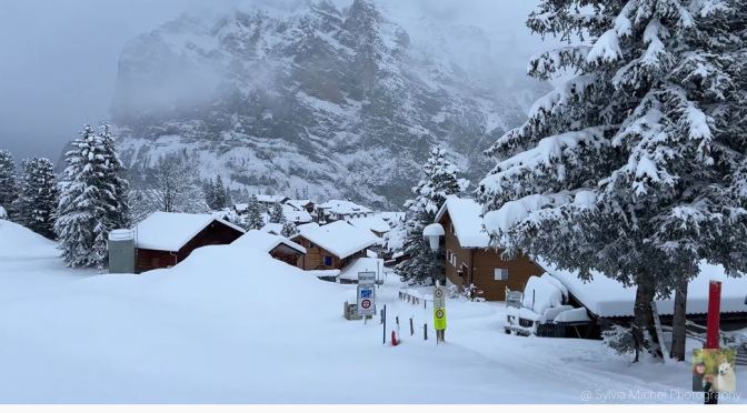 Winter Hikes: Village Of Mürren, Switzerland (4K)