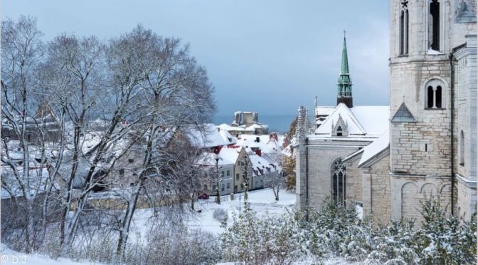Winter Walks: Visby On Gotland Island, Sweden