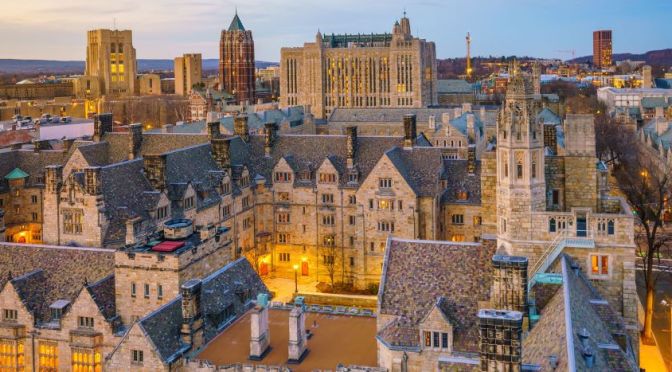 Aerial Views: New Haven In Southern Connecticut