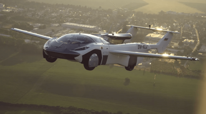 Design & Aviation: ‘AirCar’ Is Certified To Fly (Video)