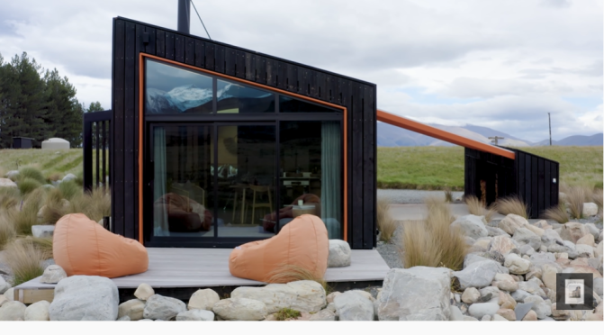 Tours: ‘Skylark Cabin’ – Off Grid Tiny Home In Twizel, New Zealand