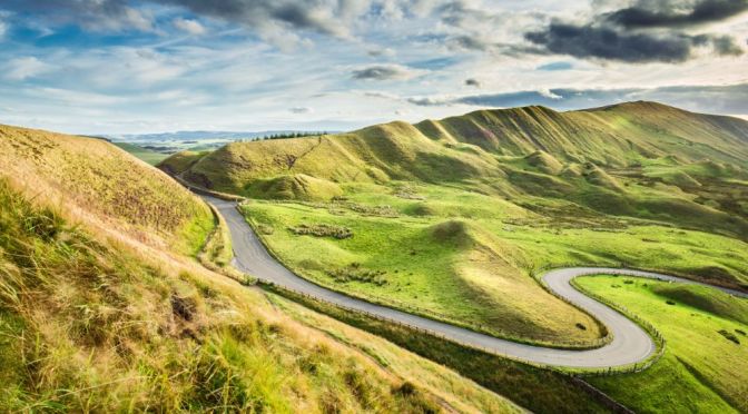 Scenic Drives: The Snake Pass, Peak District, UK
