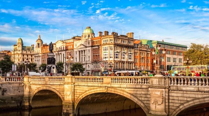 Travel: A Tour Of Dublin City Centre, Ireland (4K)