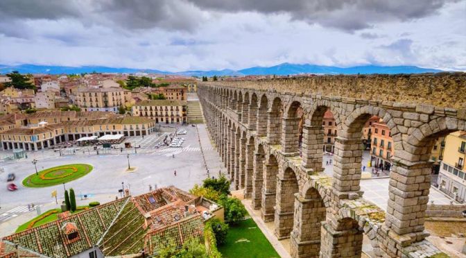 Walking Tour: Segovia In Northwest Spain (4K)