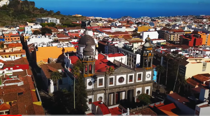 Aerial View: Barcelona To Canary Islands, Spain (8K)