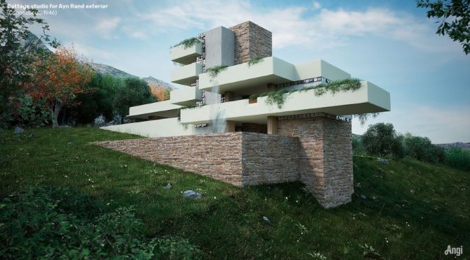 Design: 3 ‘Unbuilt’ Frank Lloyd Wright Projects Rendered By Designers