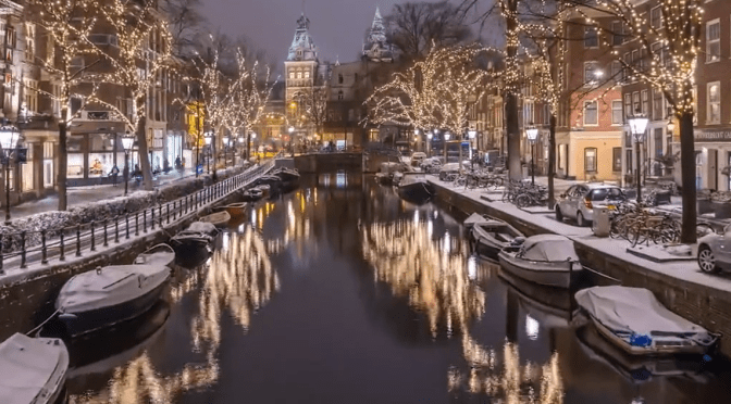 City Timelapse: Amsterdam In The Netherlands (4K)