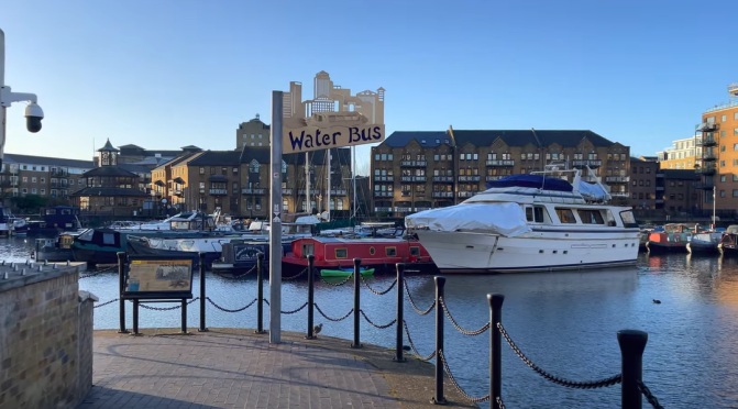 Riverfront Walks: The London Docklands (4K)