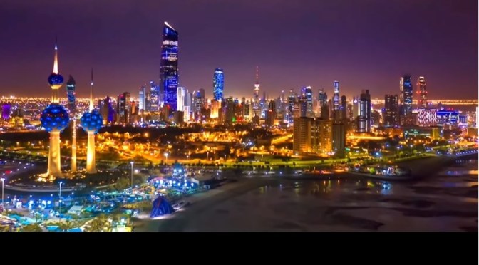 Aerial Views: Kuwait City – Capital Of Kuwait (4K)
