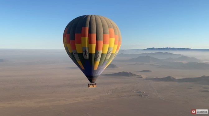 Desert Views: A Hot Air Balloon Flight In Namibia