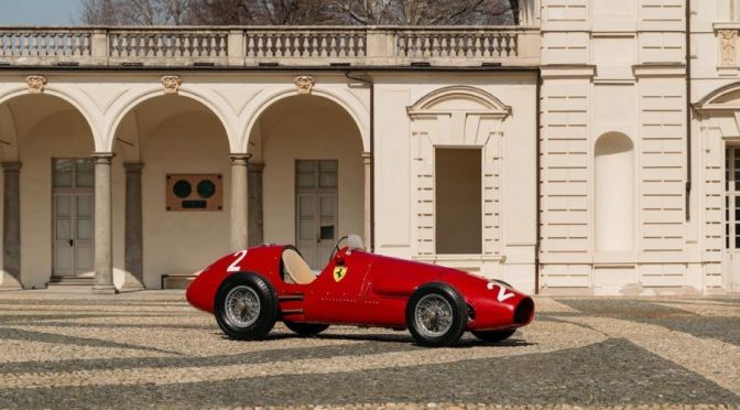 Classics: A 1951 Ferrari 500 F2 Exhibited At Lake Como