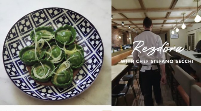 Culinary Arts: Michelin-Starred Chef Stefano Secchi Of Rezdôra NYC