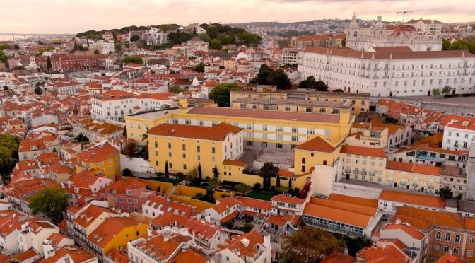 Aerial City Views: Lisbon – Capital Of Portugal (4K)
