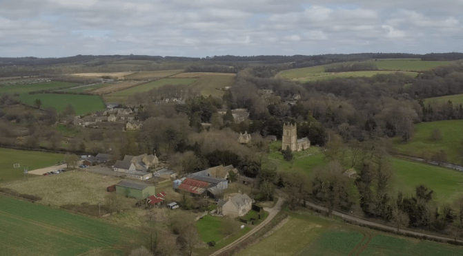 Cotswolds View: History Of Temple Guiting (4K)