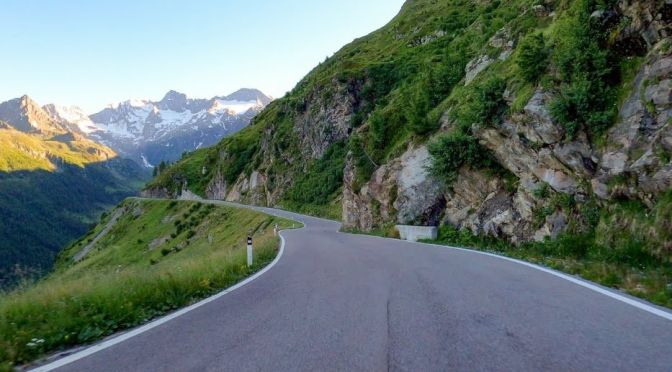 Road Tour: Sella Carnizza Pass, Northern Italy (4K)