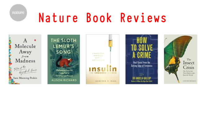 Reviews: Top New Science Book Picks (Nature)