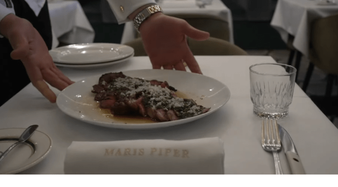 Restaurants: Steak Served At Maris Piper, Amsterdam