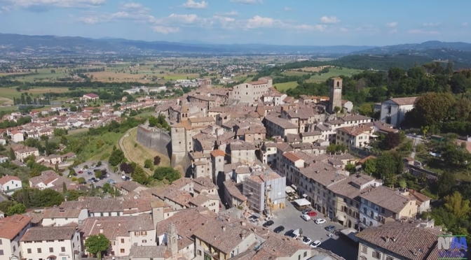 Village Walks: Anghiari In Arezzo, Tuscany, Italy (4K)