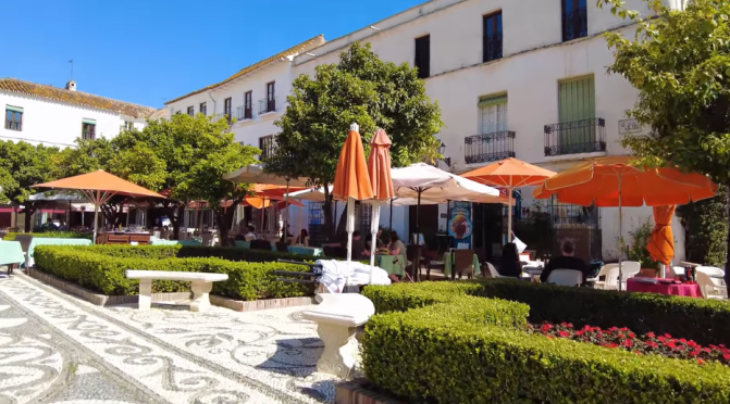 Walking Tour: Marbella In Costa Del Sol, Spain (4K)