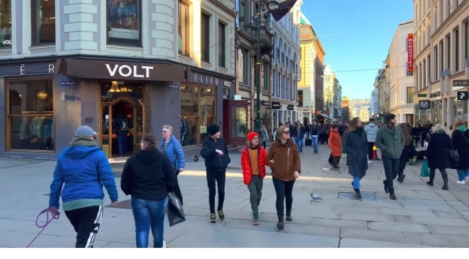 City Walking Tour: Oslo – Capital Of Norway (4K)